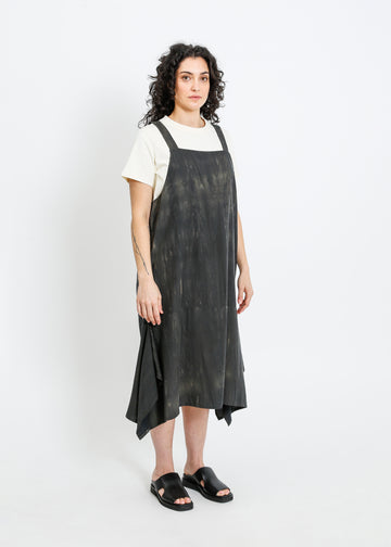 BANDIT PINAFORE / WASHED KHAKI
