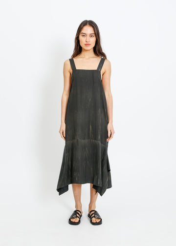 BANDIT PINAFORE / WASHED KHAKI