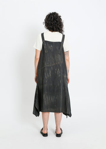 BANDIT PINAFORE / WASHED KHAKI