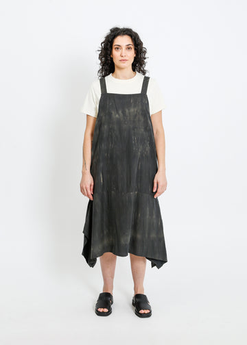 BANDIT PINAFORE / WASHED KHAKI