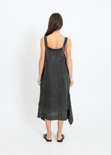 BANDIT PINAFORE / WASHED KHAKI