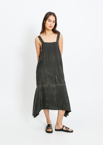 BANDIT PINAFORE / WASHED KHAKI