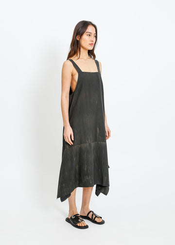 BANDIT PINAFORE / WASHED KHAKI