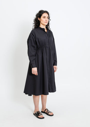 AXIS SHIRT DRESS / BLACK