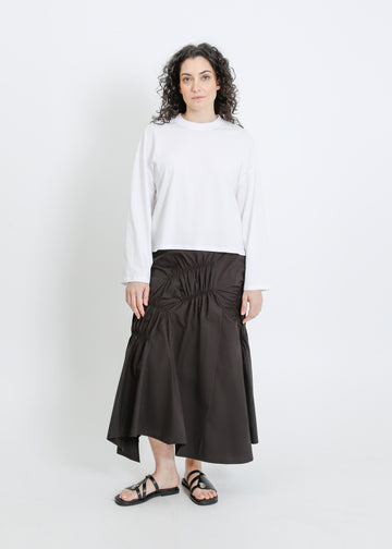 RAVEN SKIRT / BLACK