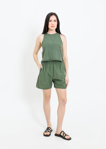 RIDGE SHORT / GREEN-GREY