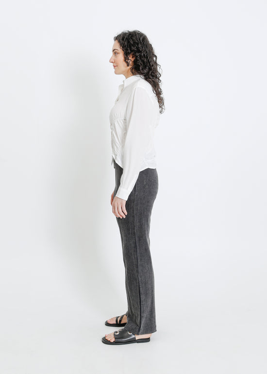 FORTUNE PANT / WASHED BLACK