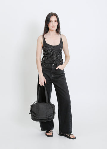 SISTER GATHER BAG / BLACK