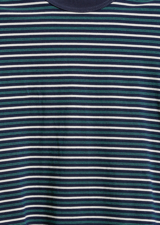 Franki Tee / Navy-White-Green