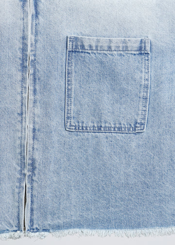 CHICAGO DENIM JACKET / LIGHT INDIGO OMBRÉ