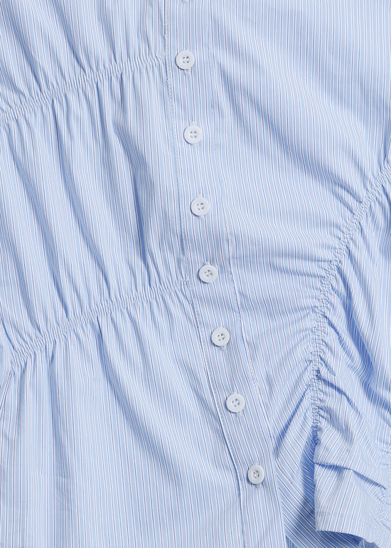 HARDING BLOUSE / BLUE-WHITE