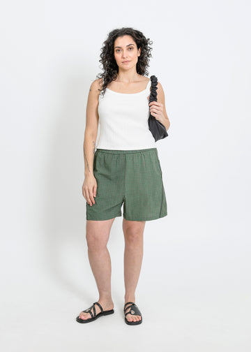 RIDGE SHORT / GREEN-GREY