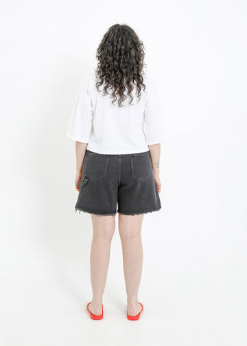 GARCIA DENIM SHORT / BLACK