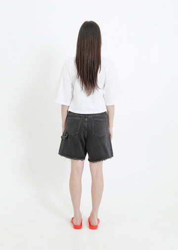 GARCIA DENIM SHORT / BLACK