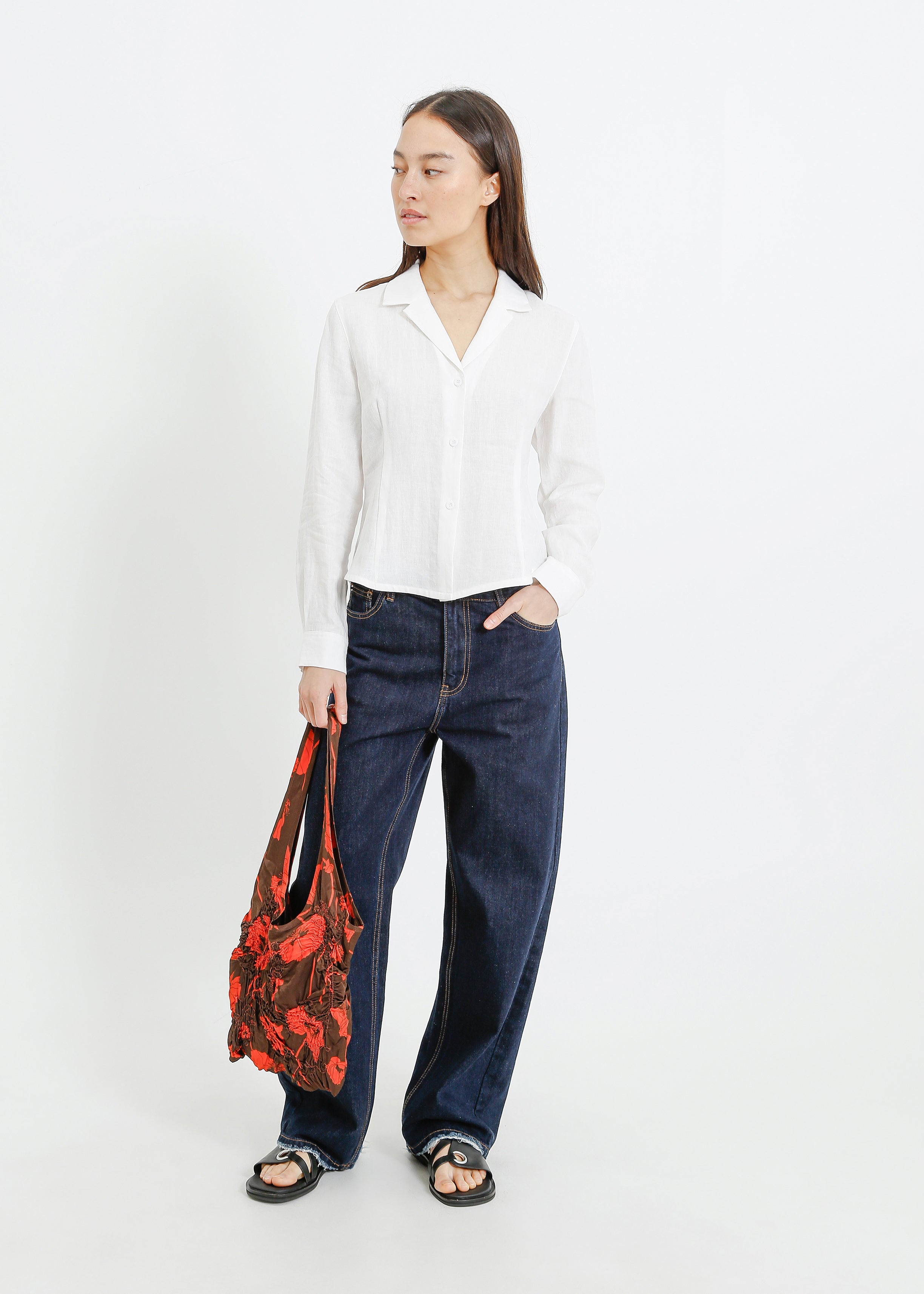 KACEY COTTON LACE SHIRT
