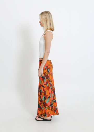 BENNIE SKIRT / PEONY PARADE