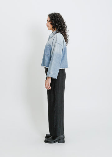 CHICAGO DENIM JACKET / LIGHT INDIGO OMBRÉ