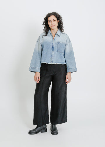 CHICAGO DENIM JACKET / LIGHT INDIGO OMBRÉ