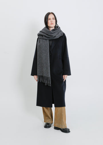 FRANCESCA SCARF / CHARCOAL