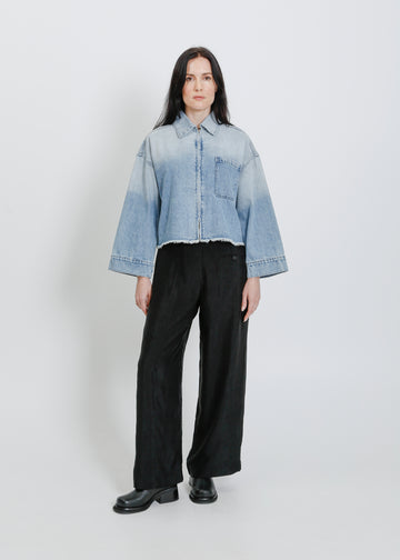 CHICAGO DENIM JACKET / LIGHT INDIGO OMBRÉ
