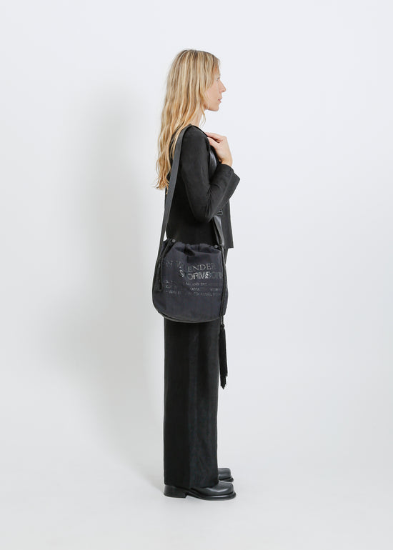JEN VALENDER TOTE BAG / BLACK