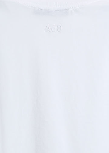 WEAVER LONG SLEEVE TEE / WHITE