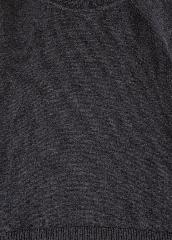 Benson Knit Top / Charcoal