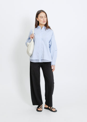 MIRAGE LEATHER BAG / CREAM