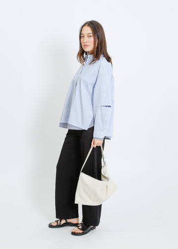 MIRAGE LEATHER BAG / CREAM