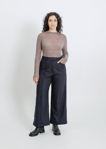 FENWAY PANT / NAVY PINSTRIPE