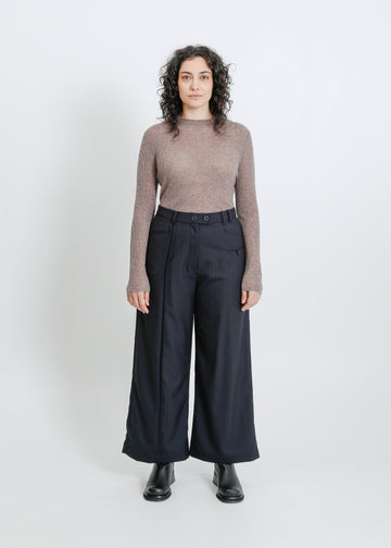 FENWAY PANT / NAVY PINSTRIPE