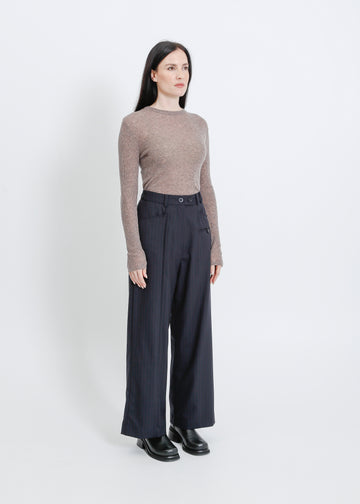 FENWAY PANT / NAVY PINSTRIPE
