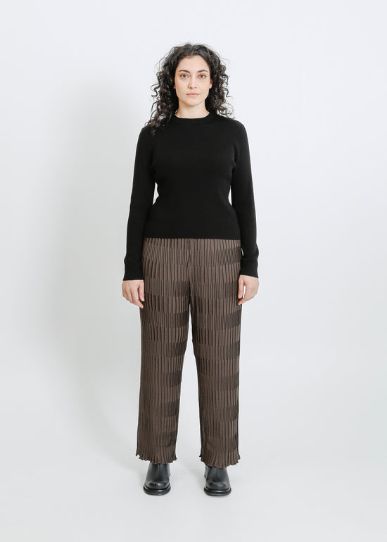 ROWAN PLEAT PANT / CLOVE