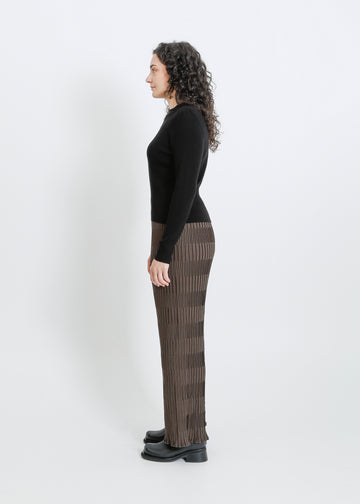 ROWAN PLEAT PANT / CLOVE