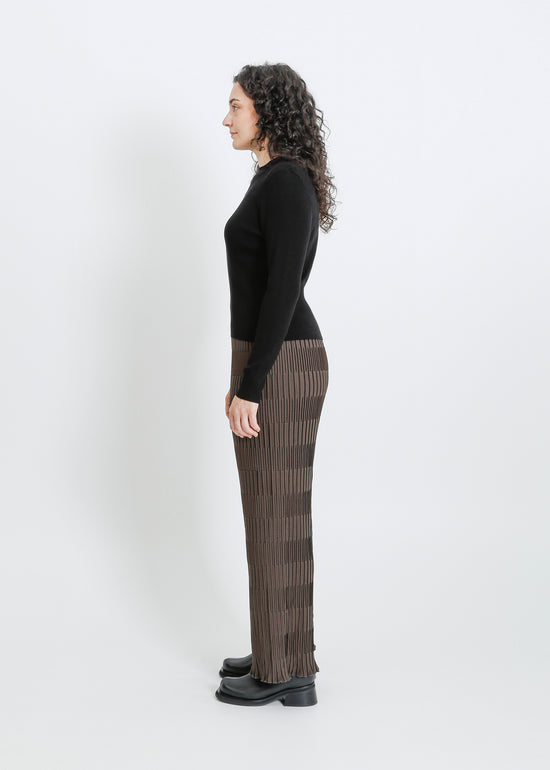 ROWAN PLEAT PANT / CLOVE