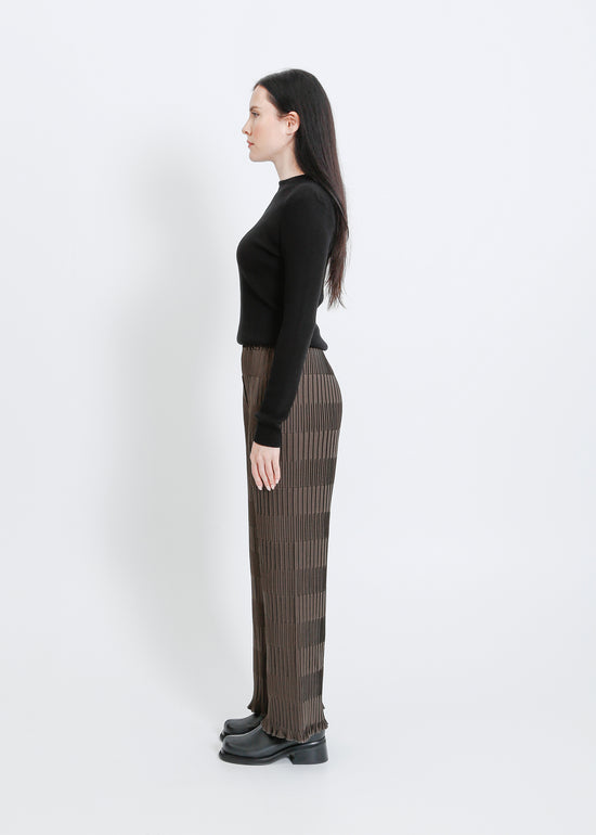 ROWAN PLEAT PANT / CLOVE