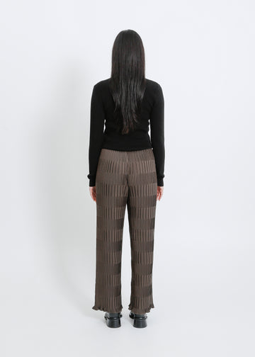 ROWAN PLEAT PANT / CLOVE