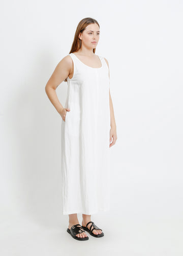 DION DRESS / WHITE