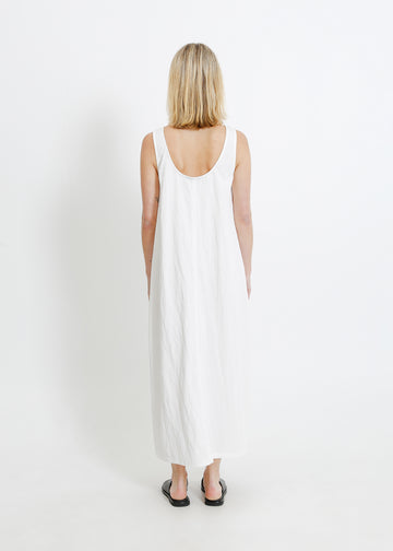 DION DRESS / WHITE