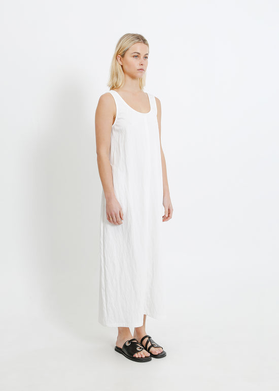 DION DRESS / WHITE