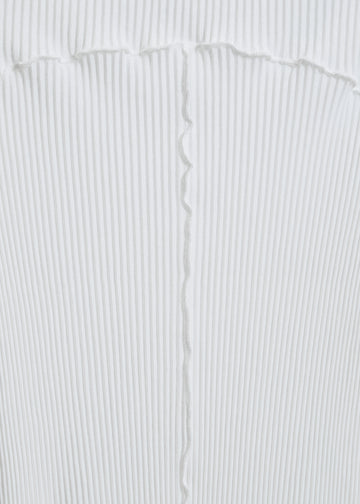 WALKER PLEAT TOP / WHITE