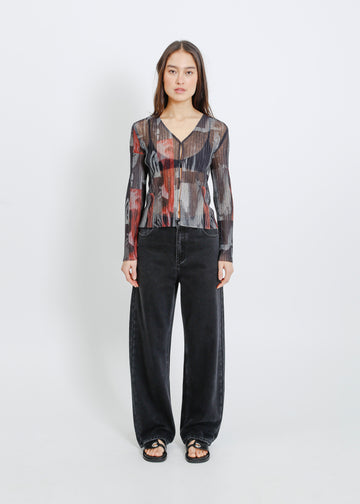 ENZO PLEAT CARDI / PIECES