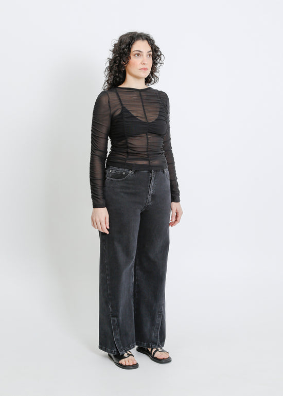 CLEM TOP / BLACK