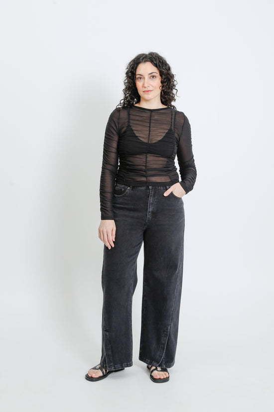 CLEM TOP / BLACK