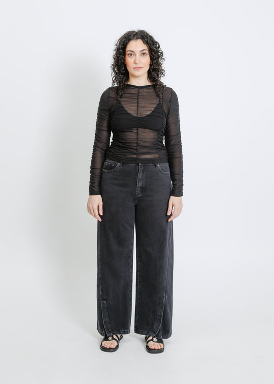 CLEM TOP / BLACK