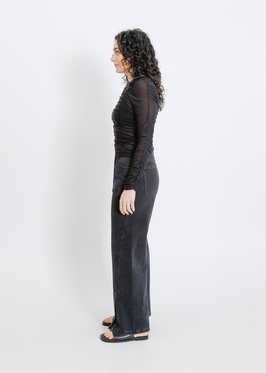 CLEM TOP / BLACK