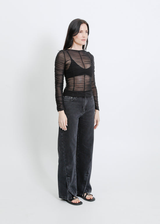 CLEM TOP / BLACK