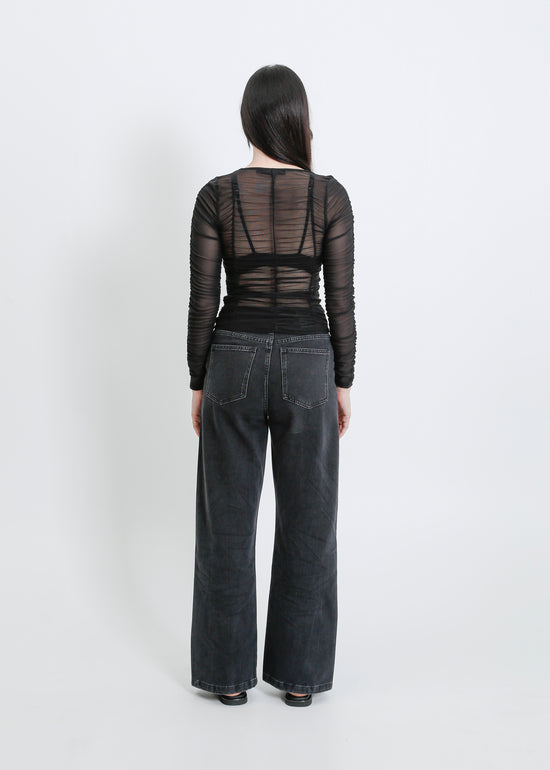 CLEM TOP / BLACK