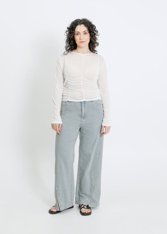 CLEM TOP / WHITE