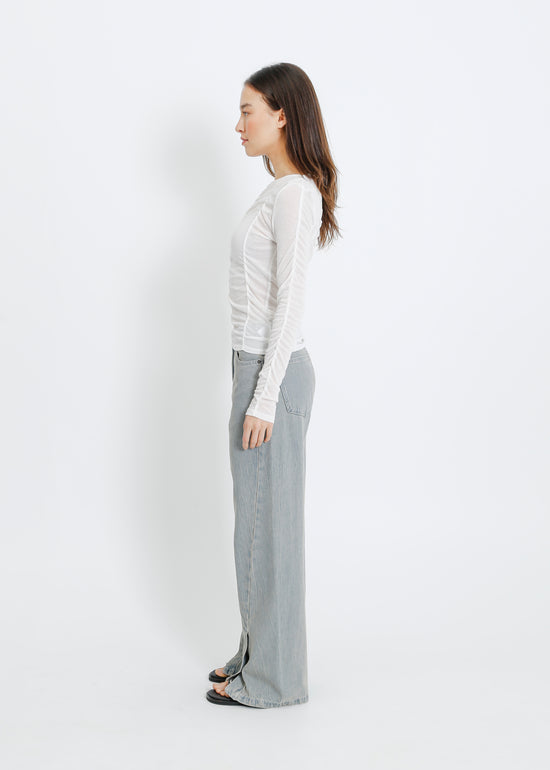 CLEM TOP / WHITE